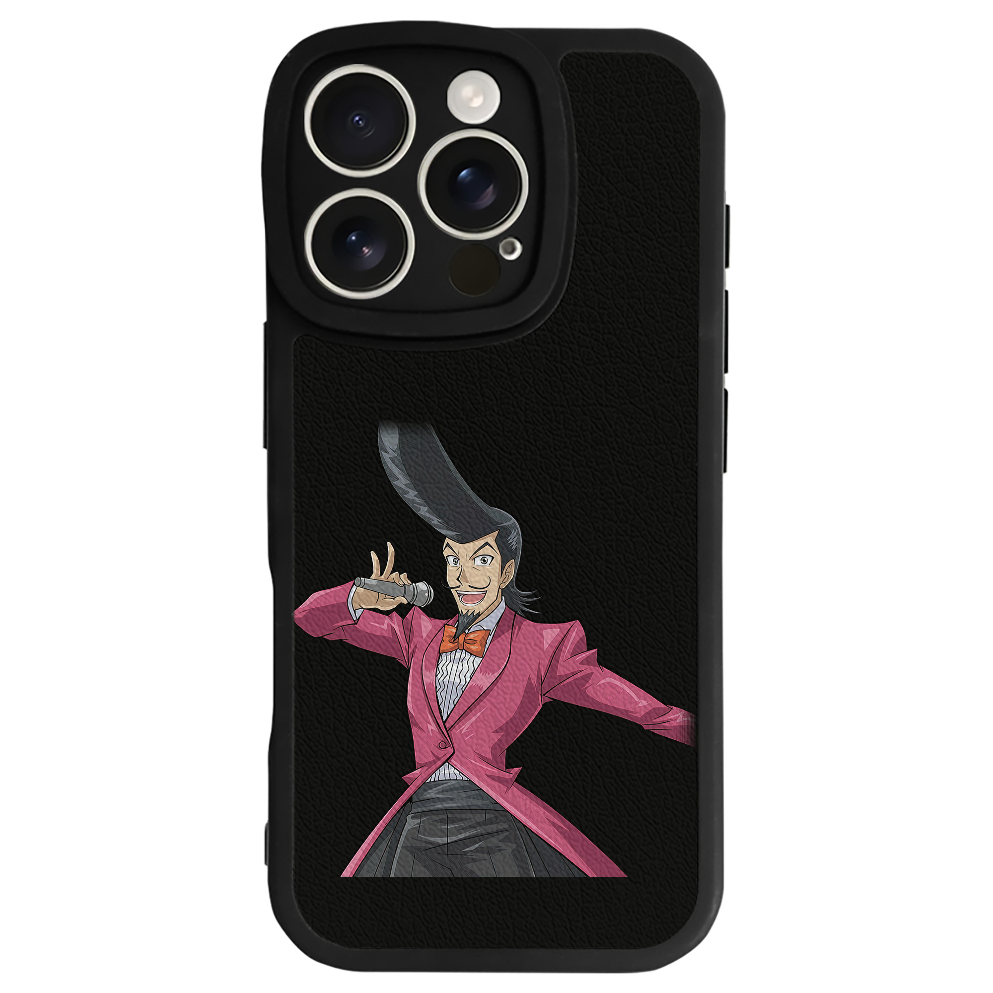 遊☆戯☆王 Yu-Gi-Oh! 【iPhone 16シリーズ対応】シリコンスマホケース（レザー調） 材質：シリコン